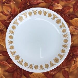 3 Corelle by Corning Butterfly Gold Salad Plates Vintage Set USA